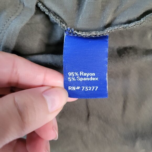 Apt. 9 Boat Neck 3/4 Sleeve Tunic Top with Shimmer Accent - Size XL - Picture 10 of 13